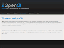 Tablet Screenshot of opencb.org